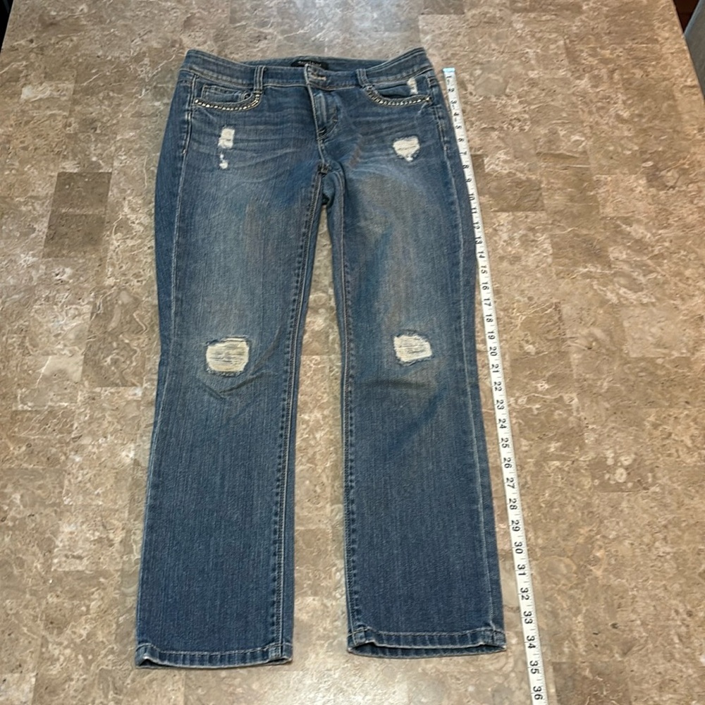 WHBM Slim Crop Jean Size 2